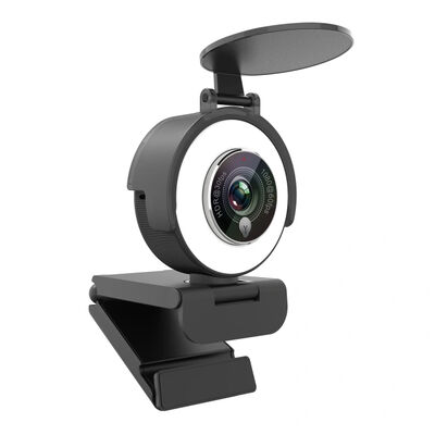 1080P 60FPS USB Streaming Gaming Web Camera With Touch Beauty Light