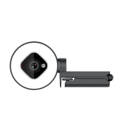 comprar 1080p 30fps USB Webcam com Ring Light Autofoco Streaming Camera online manufacture