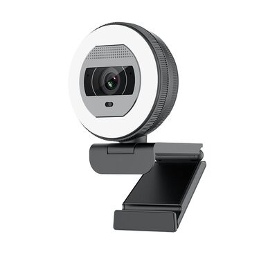 Buy Touch Ring Light Auto Focus Web Camera USB Webcam 2K 30fps online manufacture