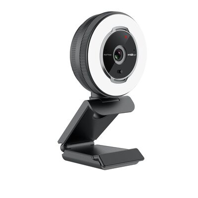 Buy 1080p 60fps Web Camera With Ring Light 4K Streaming USB Camera 862L online manufacture