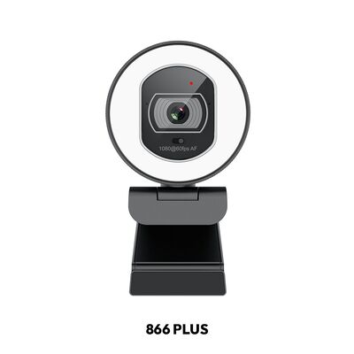 Купить Автофокусная 2K веб-камера 30 кадров в секунду USB веб-камера с сенсорным кольцевым освещением online manufacture