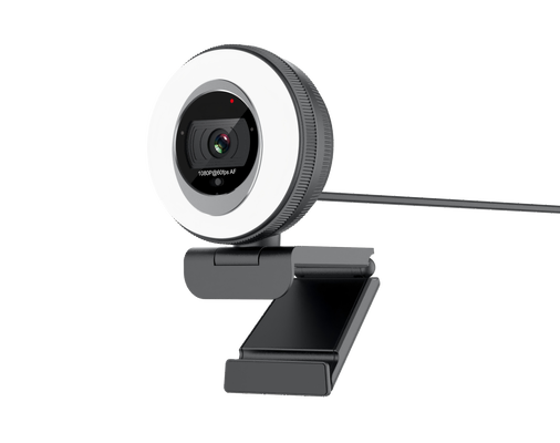 Acquistare Webcam 1080P 60FPS con messa a fuoco automatica e luce di riempimento touch per videochiamate professionali online manufacture