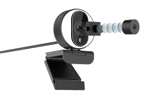 خرید وب کمای دفتر خانگی با ویدیو 1080P و نور قابل تنظیم برای کار از راه دور online manufacture